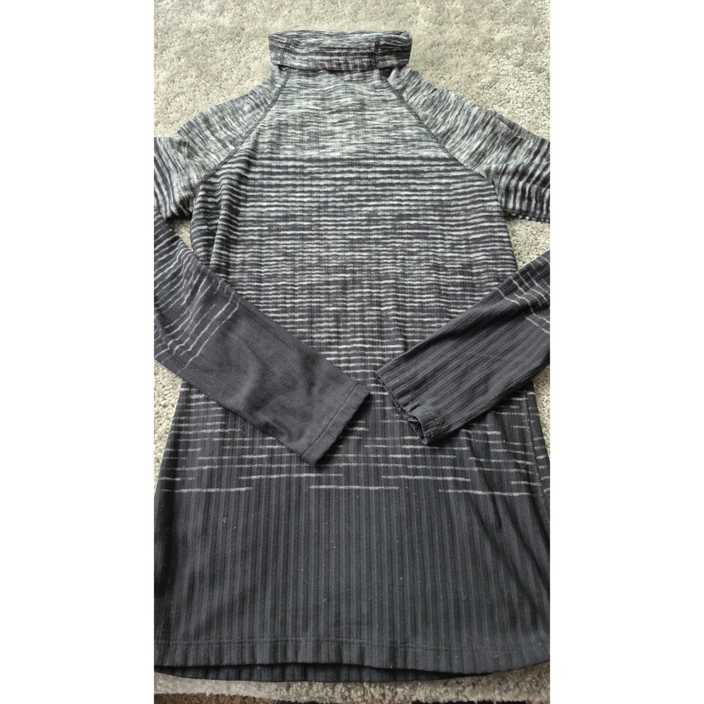 Nike Pro Hyper warm‎ Womens Large Athletic Shirt Small Turtleneck Long Sleeve
